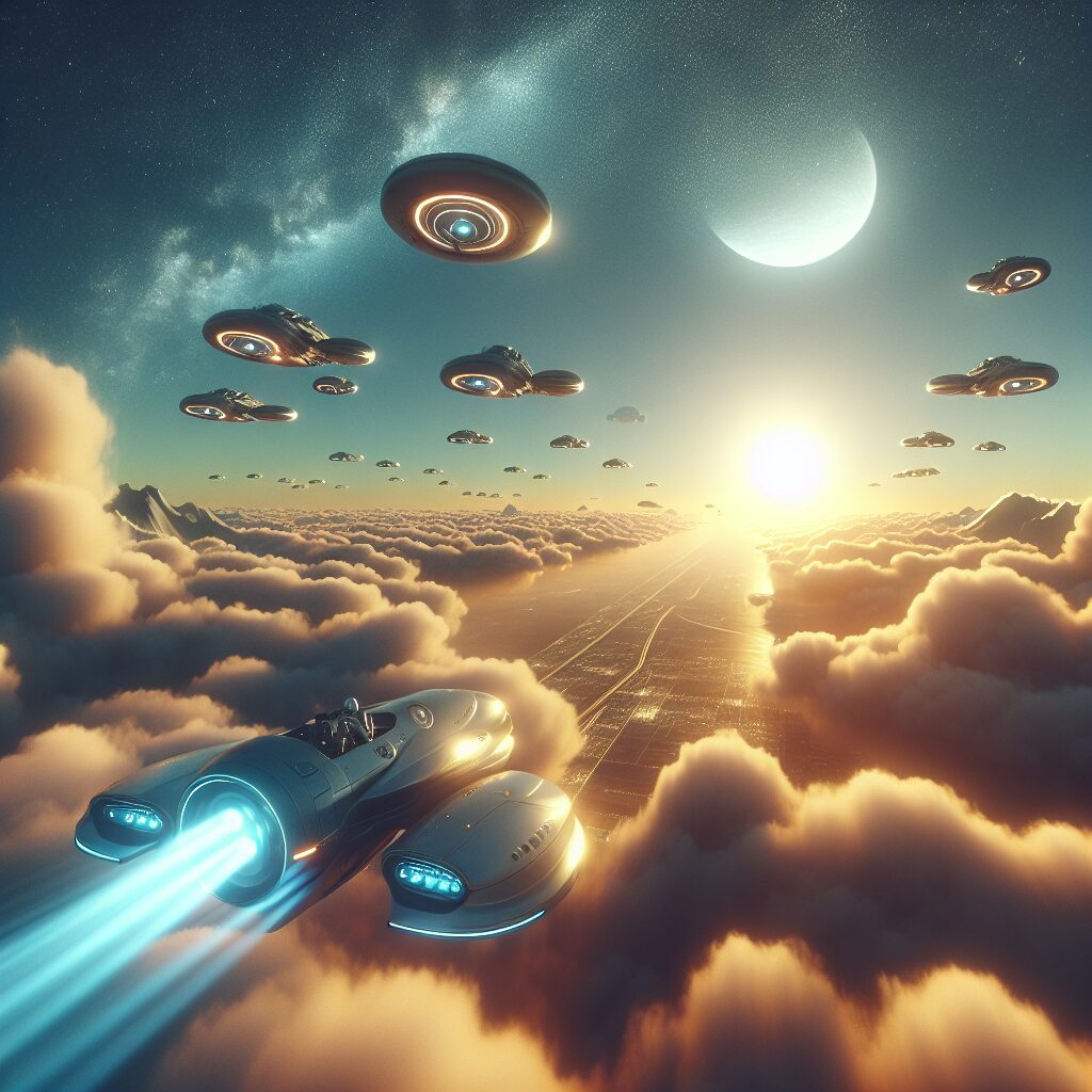 『エアロゲイジ』:空中を舞台にした未来型レースゲームの魅力