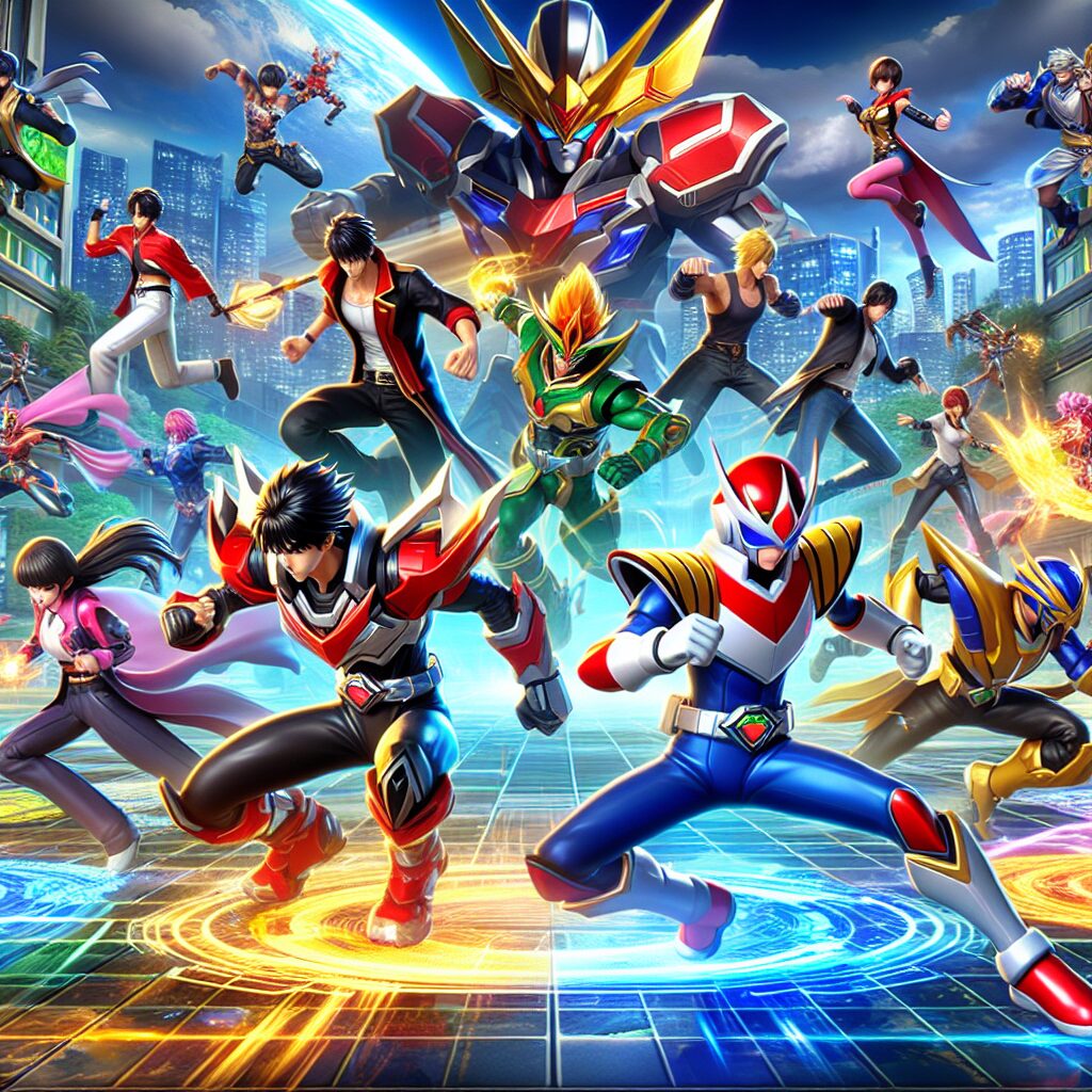 デュアルヒーローズ:秘密のファイティングゲームの世界