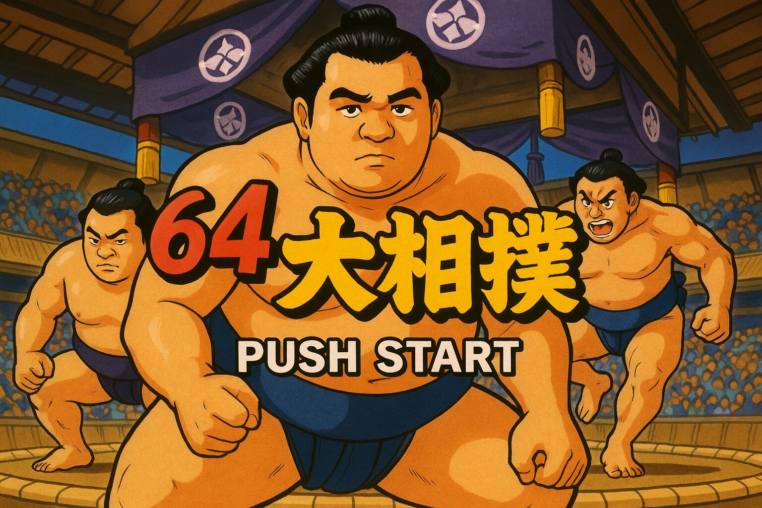 NINTENDO 64名作『64大相撲』の世界