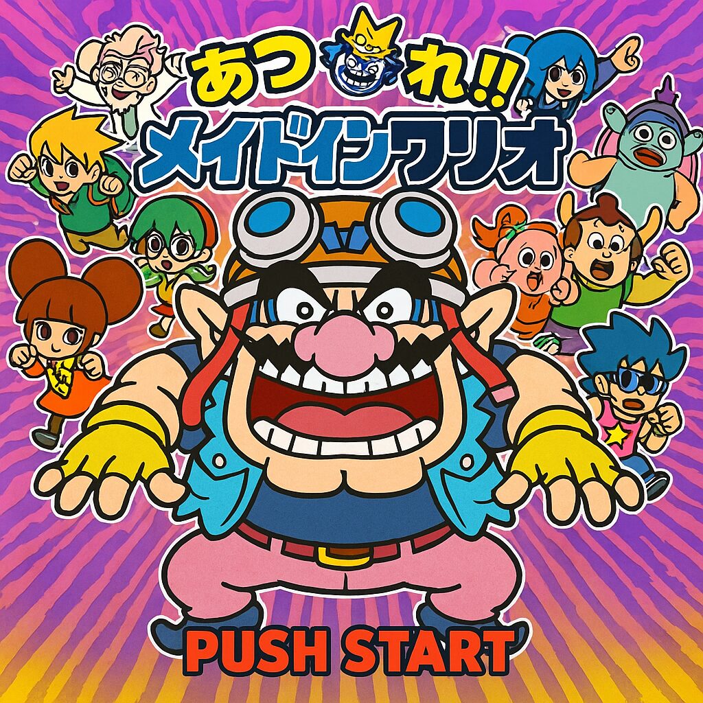 魅力的なパーティゲーム『あつまれ!!メイド イン ワリオ』の紹介
